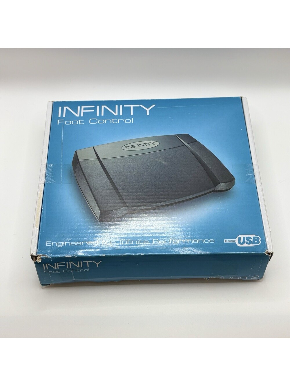 Infinity IN-USB-2 USB Transcription Foot Pedal Dictation Control PC Mac